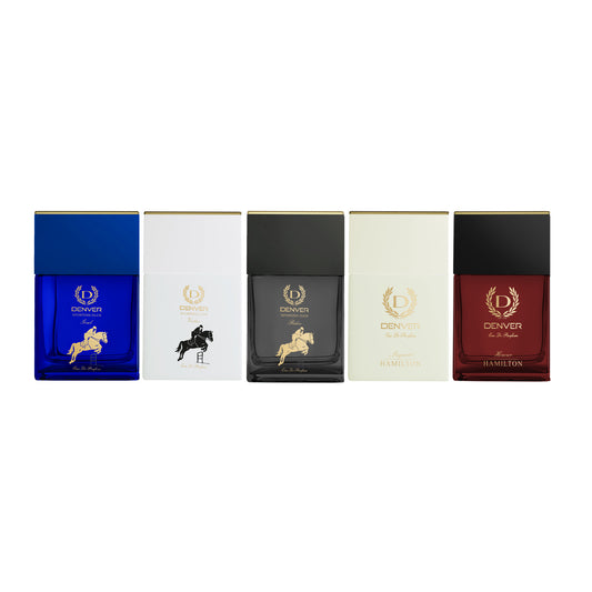 Denver Pack of 5 Perfumes (Goal + Victor + Rider + Champ + Honour) - 70ml Each