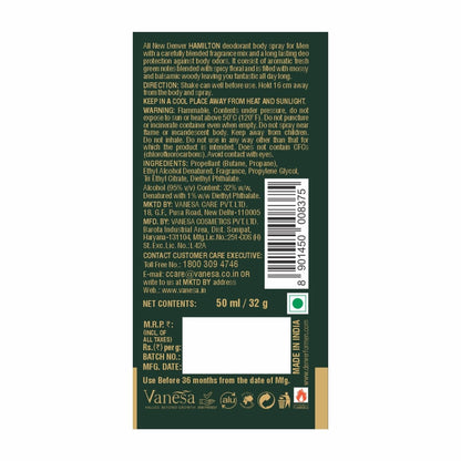 Denver Nano Hamilton Deodorant 