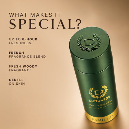 Hamilton Deodorant 180ml | DENVER