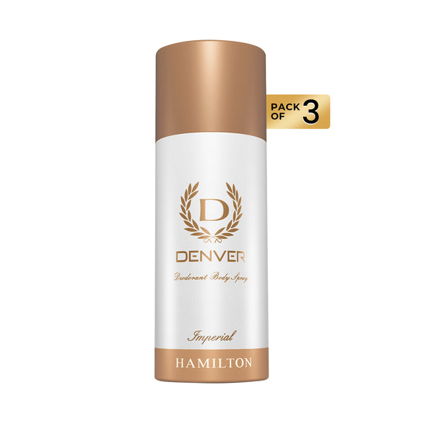 Pack of 3 Imperial Deodorants - 150ml Each