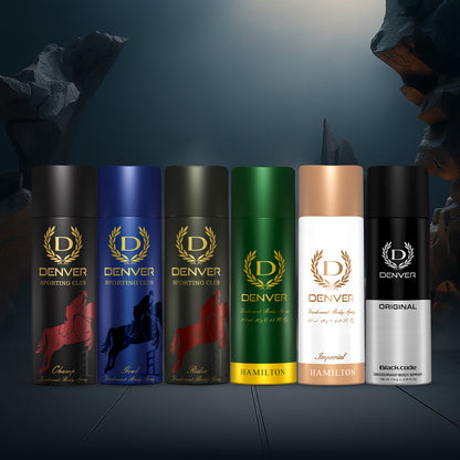 Champ + Goal + Rider + Hamilton + Imperial + Black Code Original - 180/200ml Each