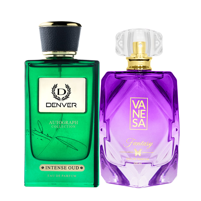 Intense Oud Perfume 100ml + Fantasy Perfume Vanesa 100ml