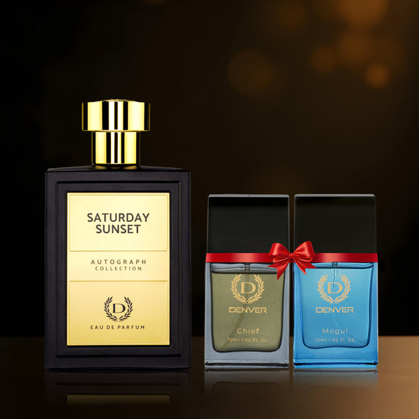 Mahesh Babu Perfume Saturday Sunset 100ml | Chief & Mogul Perfume 30ml