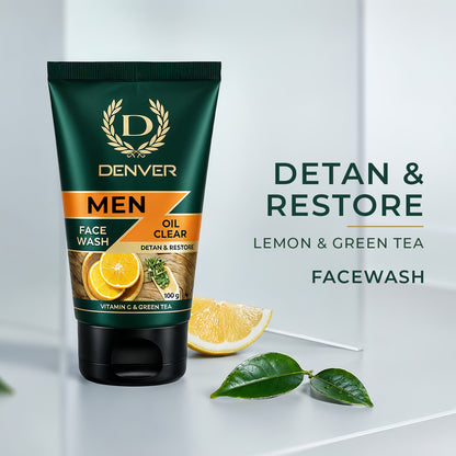 Oil Clear Face Wash 100gm | DENVER