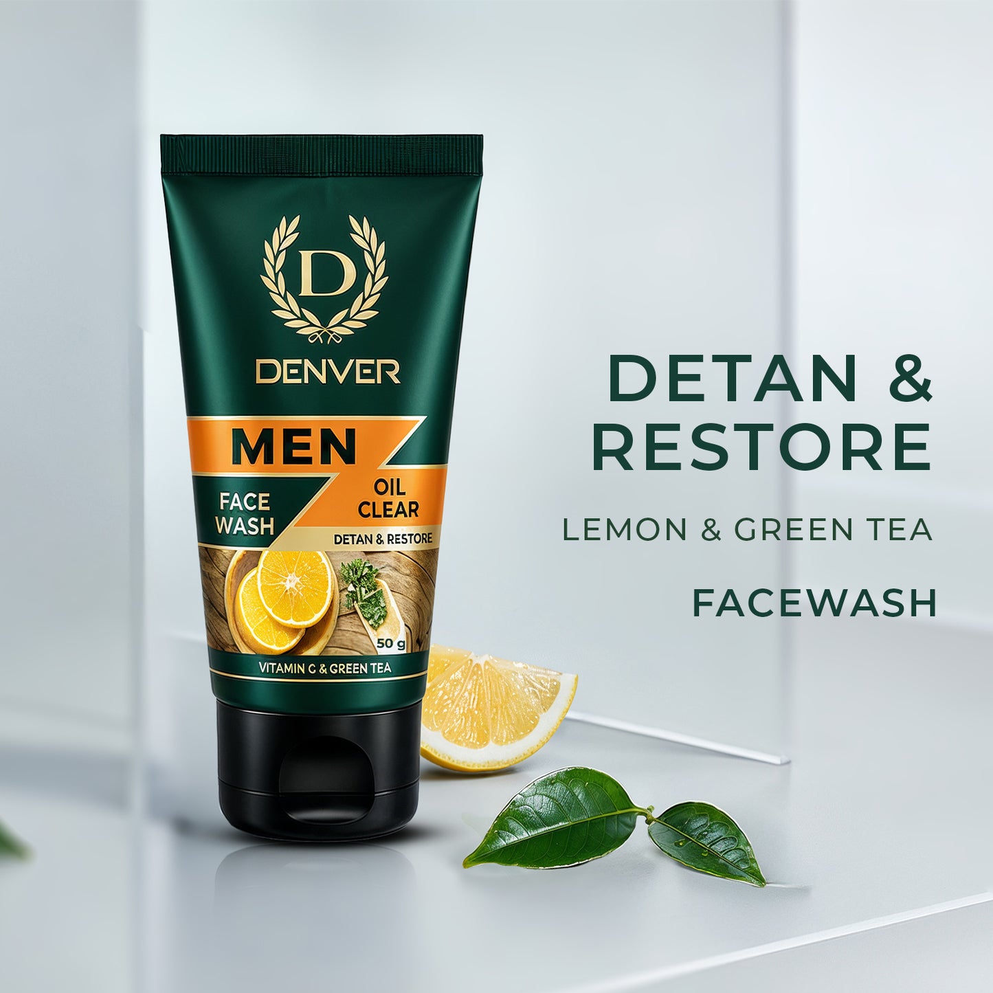Oil Clear Face Wash 50GM | DENVER