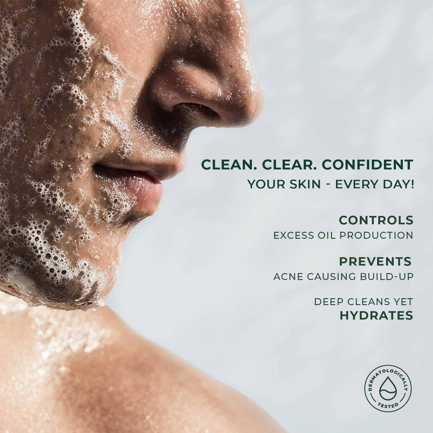 Oil Clear Face Wash 50GM | DENVER