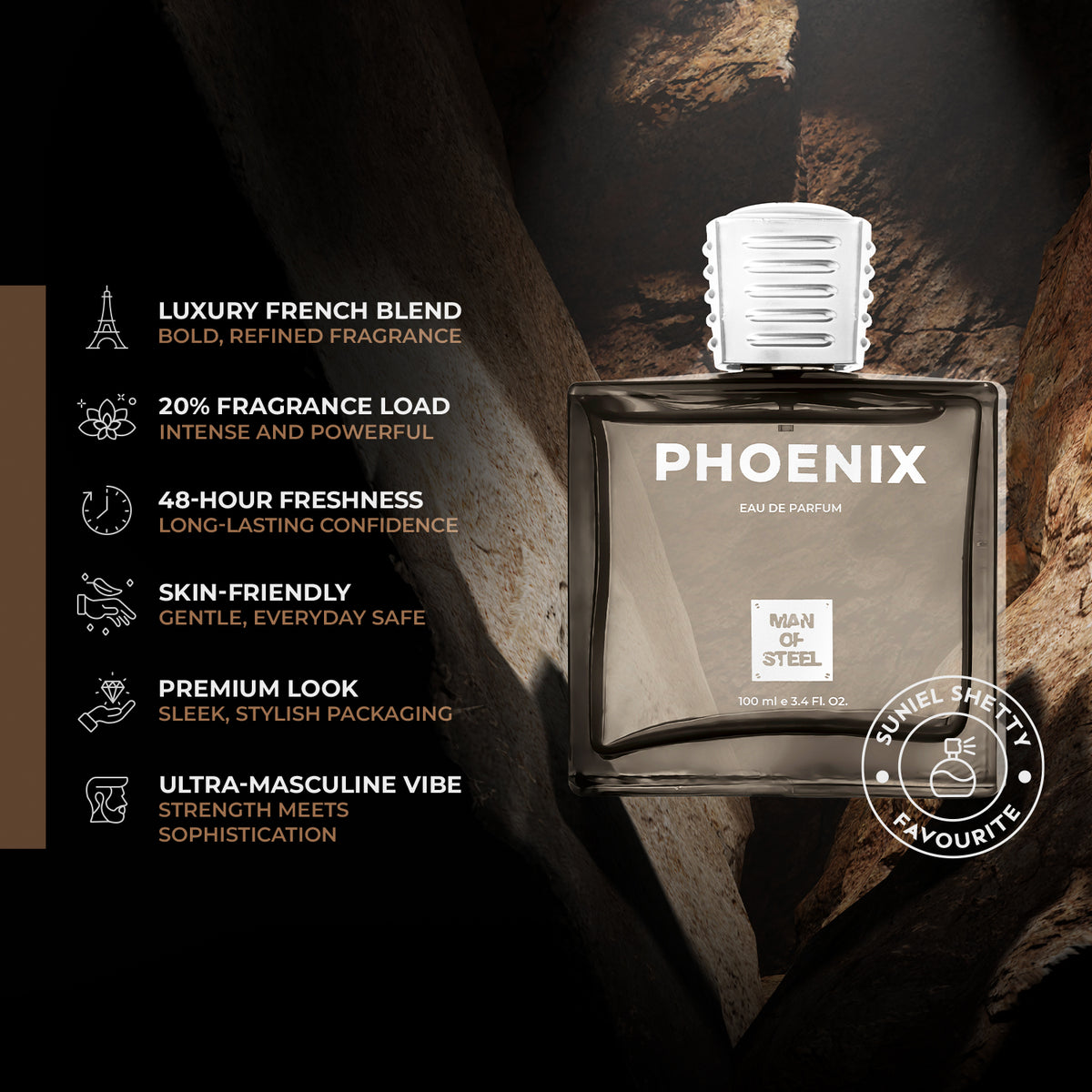 Phoenix Perfume 100ml - Features