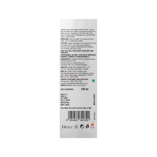 Phoenix 100ml Back Image