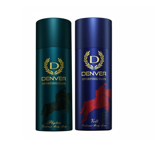 Denver Pack of 2 Deos (Phyton + Volt) - 165ml Each