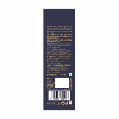 Pride Perfume 100ml Back Side