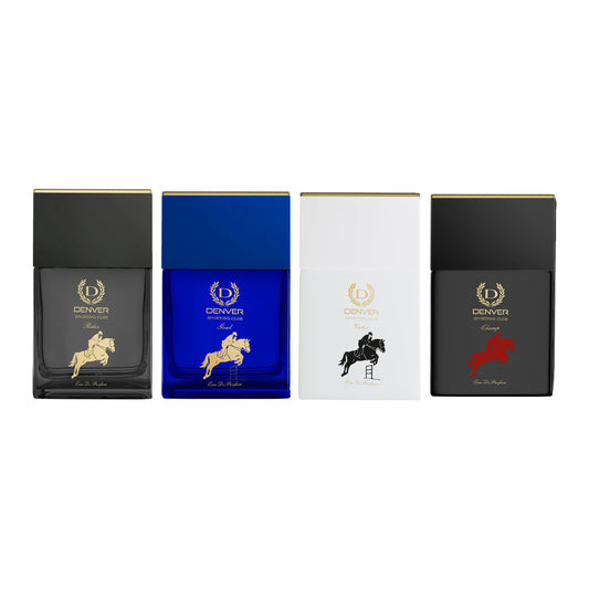 Denver Pack of 4 Perfumes (Rider + Goal + Victor + Champ) - 70ml Each