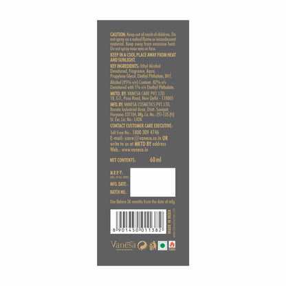 Rider perfume back Side
