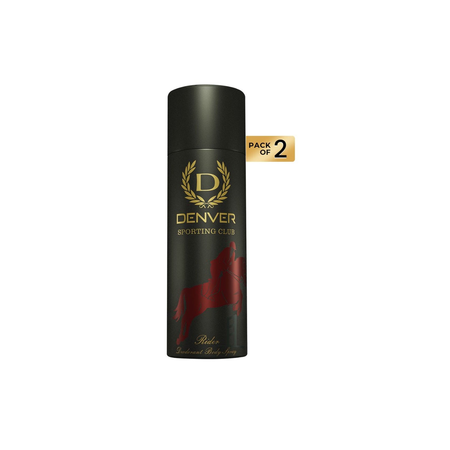 Denver Pack Of 2 Rider Deodorants - 180/200ml
