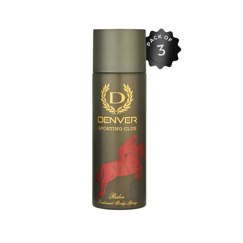 Denver Rider Deodorants 200ml Pack Of 3