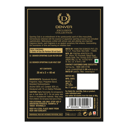 Sporting Club EDP Combo - 20ml Each Back Image