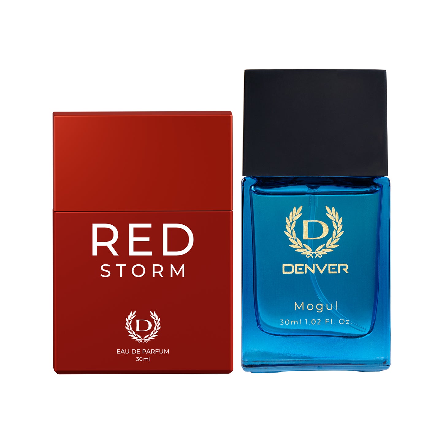 Denver Pack of 2 Perfumes (Red Storm + Mogul) - 30ml Each