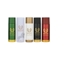 Hamilton, Victor, Honour, Caliber and Imperial Combo Deodorant Spray - For Men (1000 ml, Pack of 5) -SALE