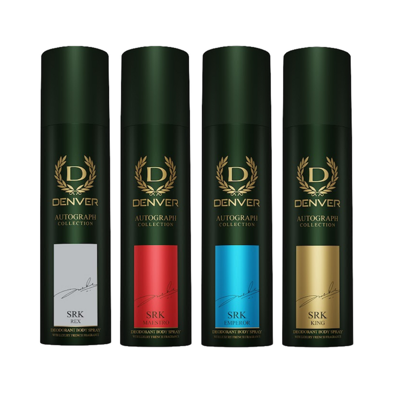 Autograph Collection Deo Emperor + King + Maestro+Rex 140ml (Pack of 4)