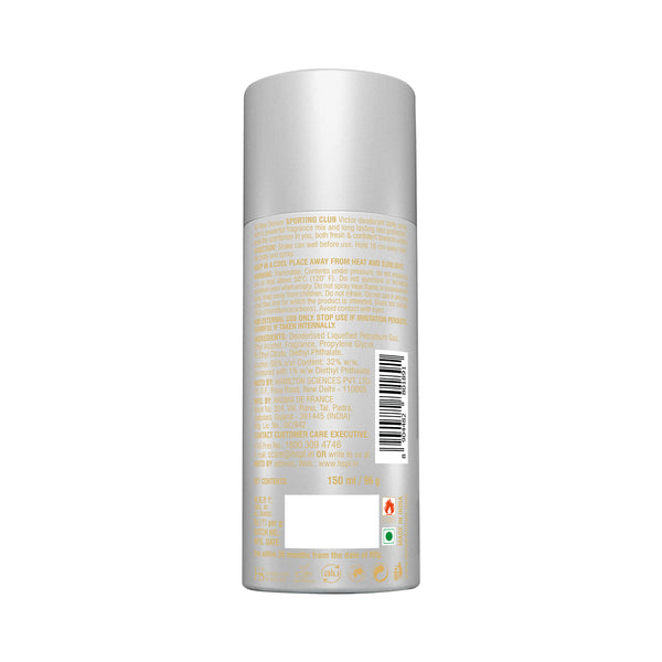 Victor Deo 150ml Back Side