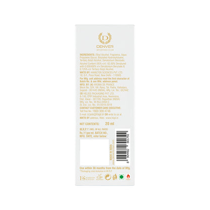 Victor Perfume 20ml Back Image