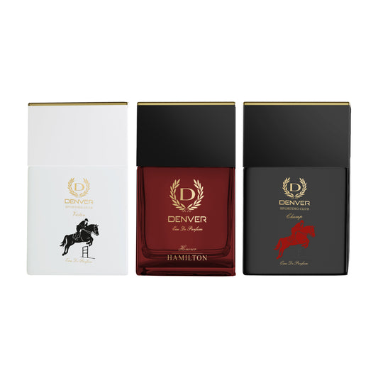 Denver Pack of 3 Perfumes (Champ + Victor + Honour) - 70ml Each - SALE
