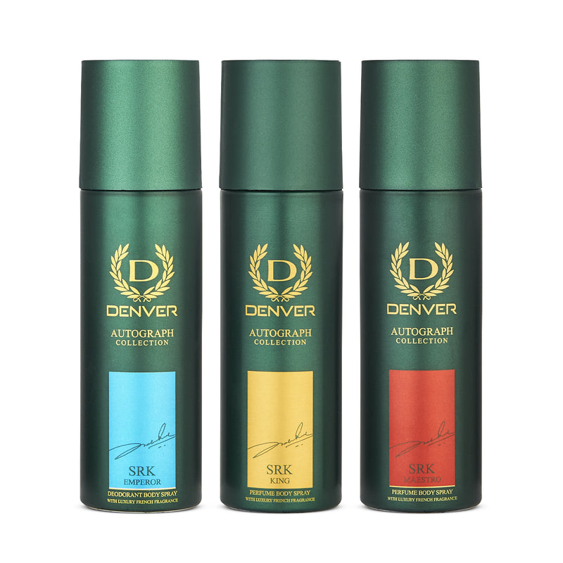 Autograph Collection Deo Emperor + King + Maestro 140ml pack of 3