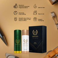 Denver Pack of 2 SRK's Favorite Deos - (Hamilton & Imperial) - 180/200ml