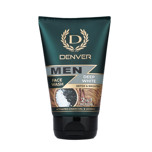 DENVER Deep White 2 in 1 Face wash 100g