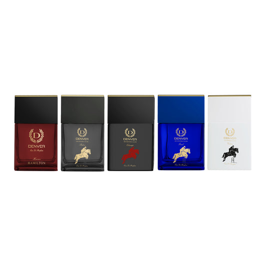 Denver Pack of 5 Perfumes (Goal + Victor + Rider + Champ + Honour) - 70ml Each