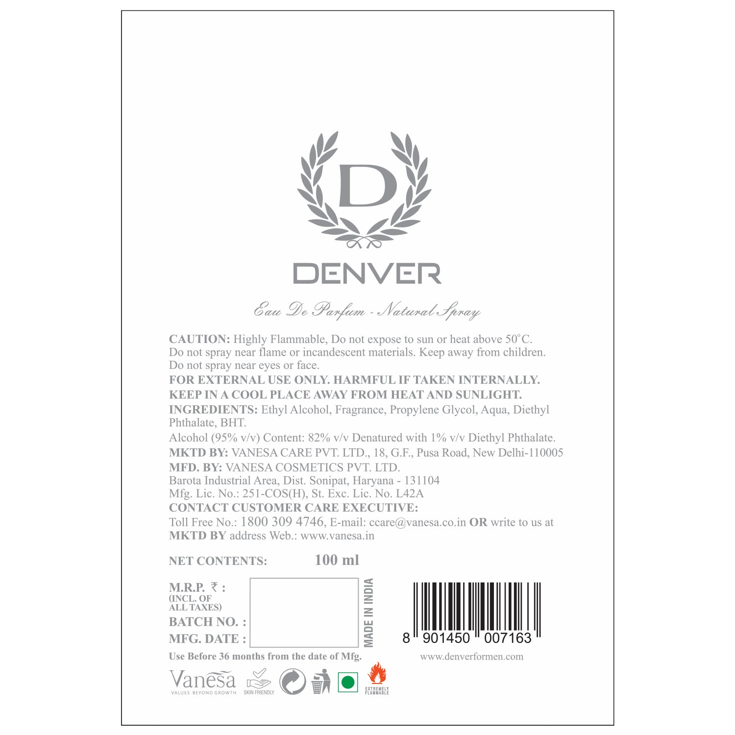 Denver Perfume Insight 100ml Free Mogul Perfume 30ml Denverformen