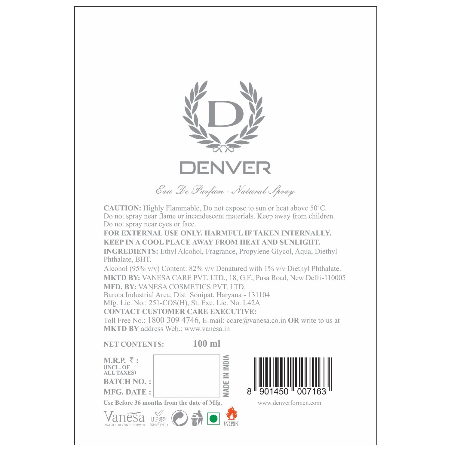 Insight Perfume Back Side 