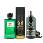 Denver Gift Pack Autograph Collection Intense Oud |  Bodywash Detox | Hamilton Caliber 200ml