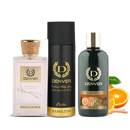 perfume, Deo, and body wash Combo