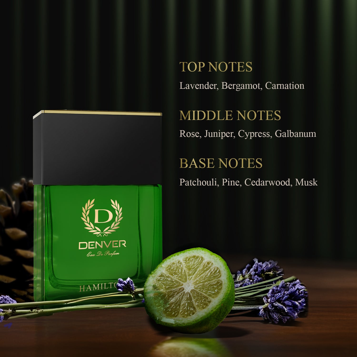 Hamilton Perfume 70ml Notes
