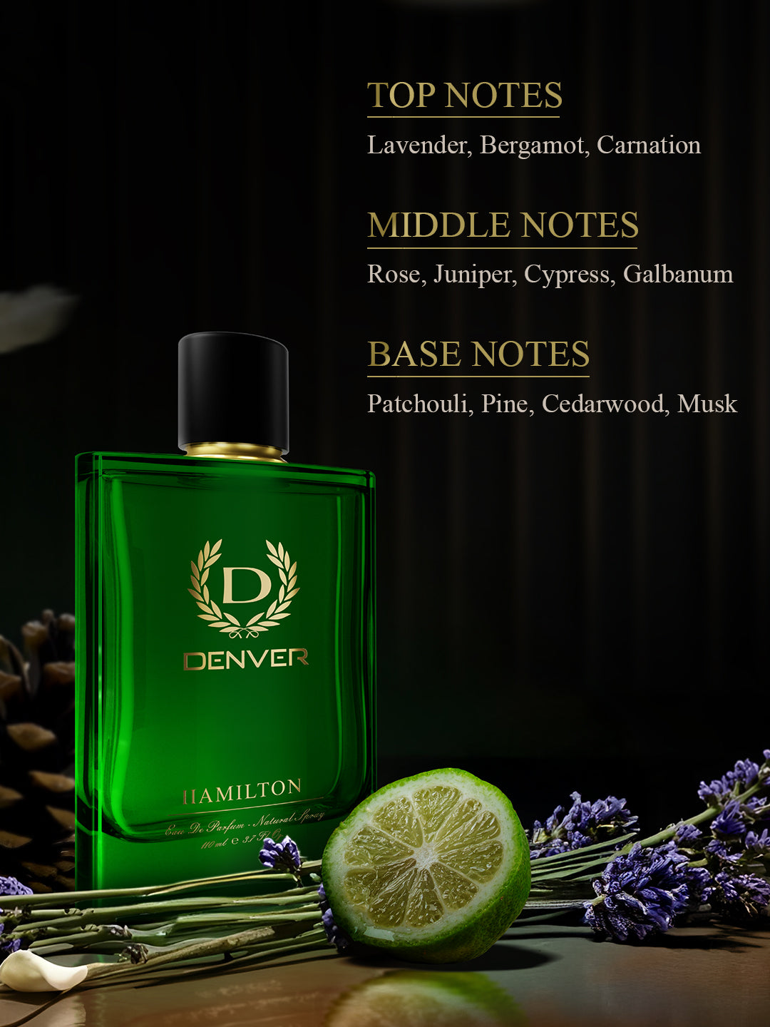 Hamilton Perfume - 110ml - Notes