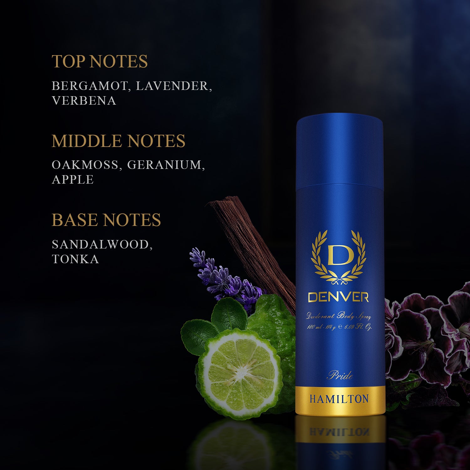 Pride Deo 180ml - Notes