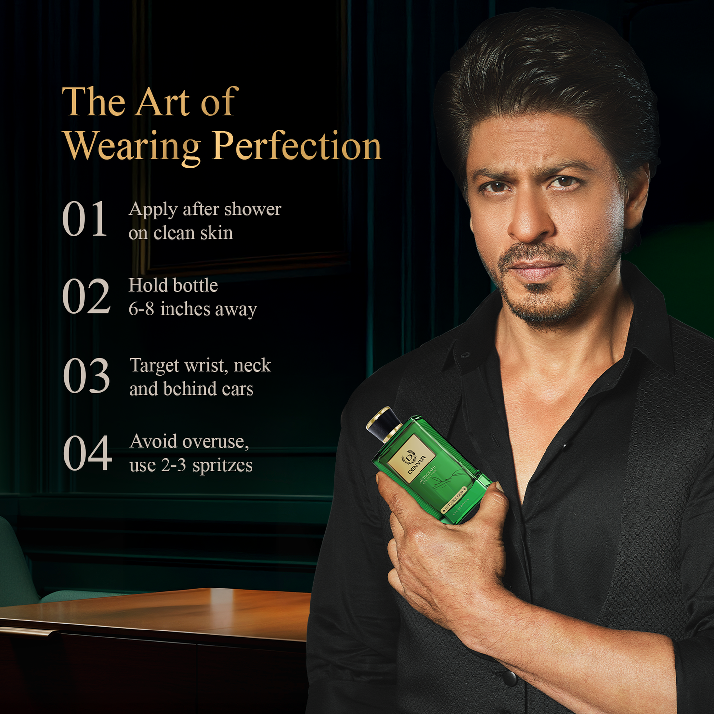 Intense Oud Perfume 100ml - How To Wear?