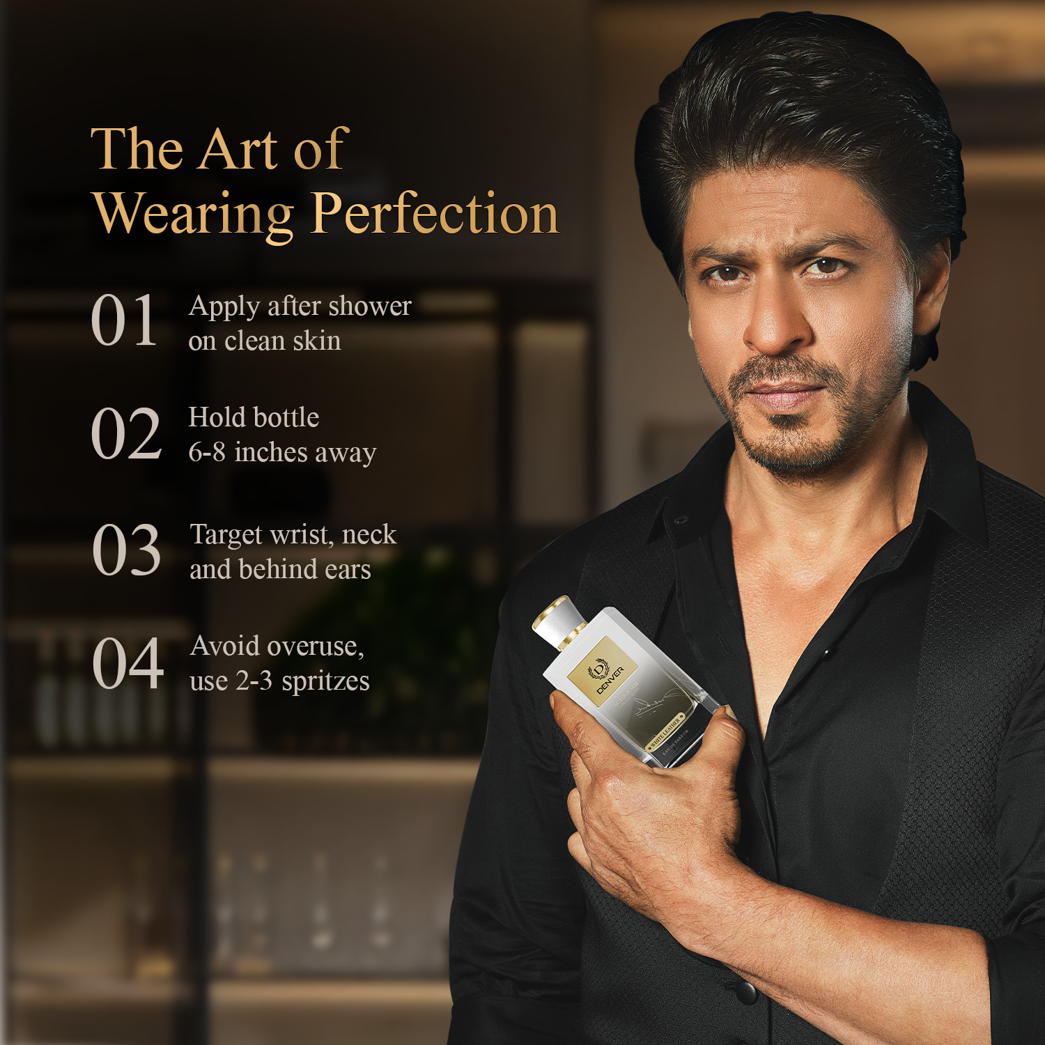 White leather Perfume 100ml - How To Wear?