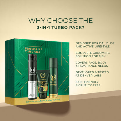 3 in 1 Turbo Pack - why choose?