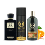 Denver Gift Pack Autograph Collection Ultra Noir |  Bodywash Refreshing | Hamilton Caliber 200ml