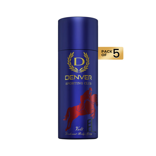 Denver Pack Of 5 Volt Deos - 165ml Each