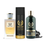 Denver Gift Pack Autograph Collection White Leather  | Bodywash Detox | Hamilton Caliber 200ml