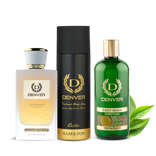 Perfume, Deo, and body wash Combo