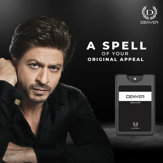 Denver Black Code Pocket Pefume SRK