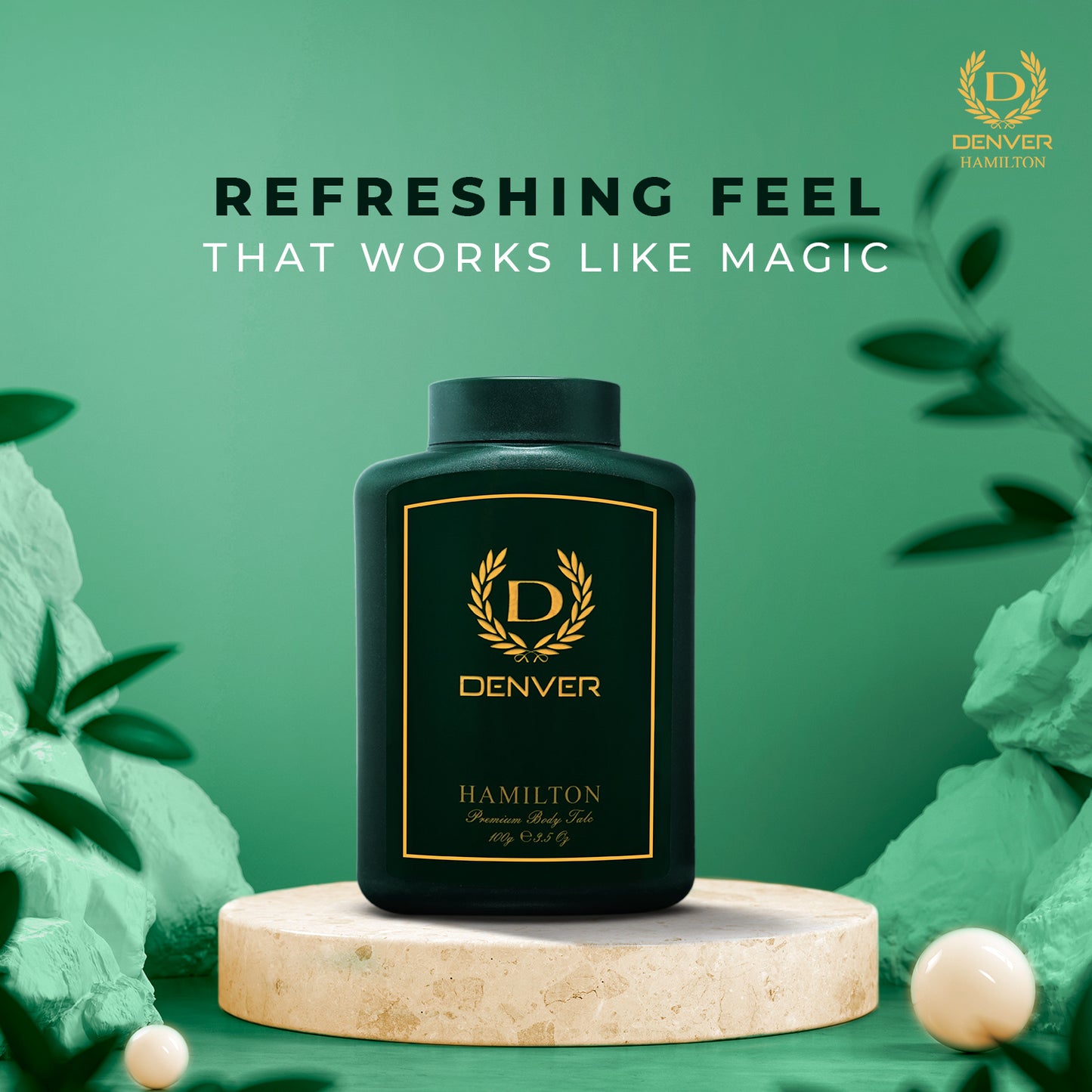 Denver Hamilton Body Talc