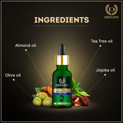Denver Smooth beard Oil Ingredients