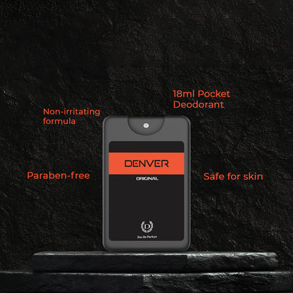 Denver original Pocket Pefume Features