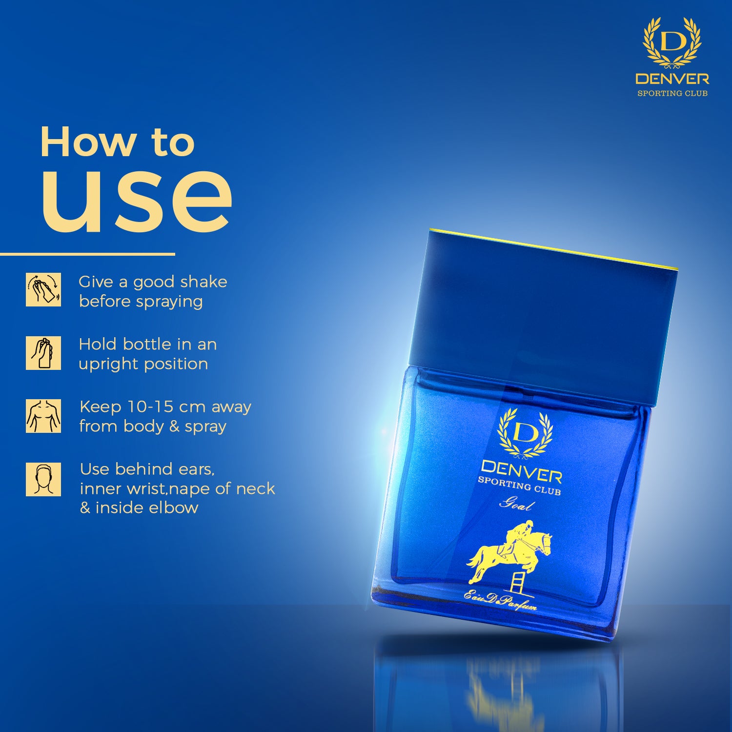 Denver Goal Perfume How To Use?