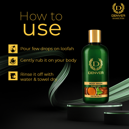 Denver Purifying face Wash How To Use?
