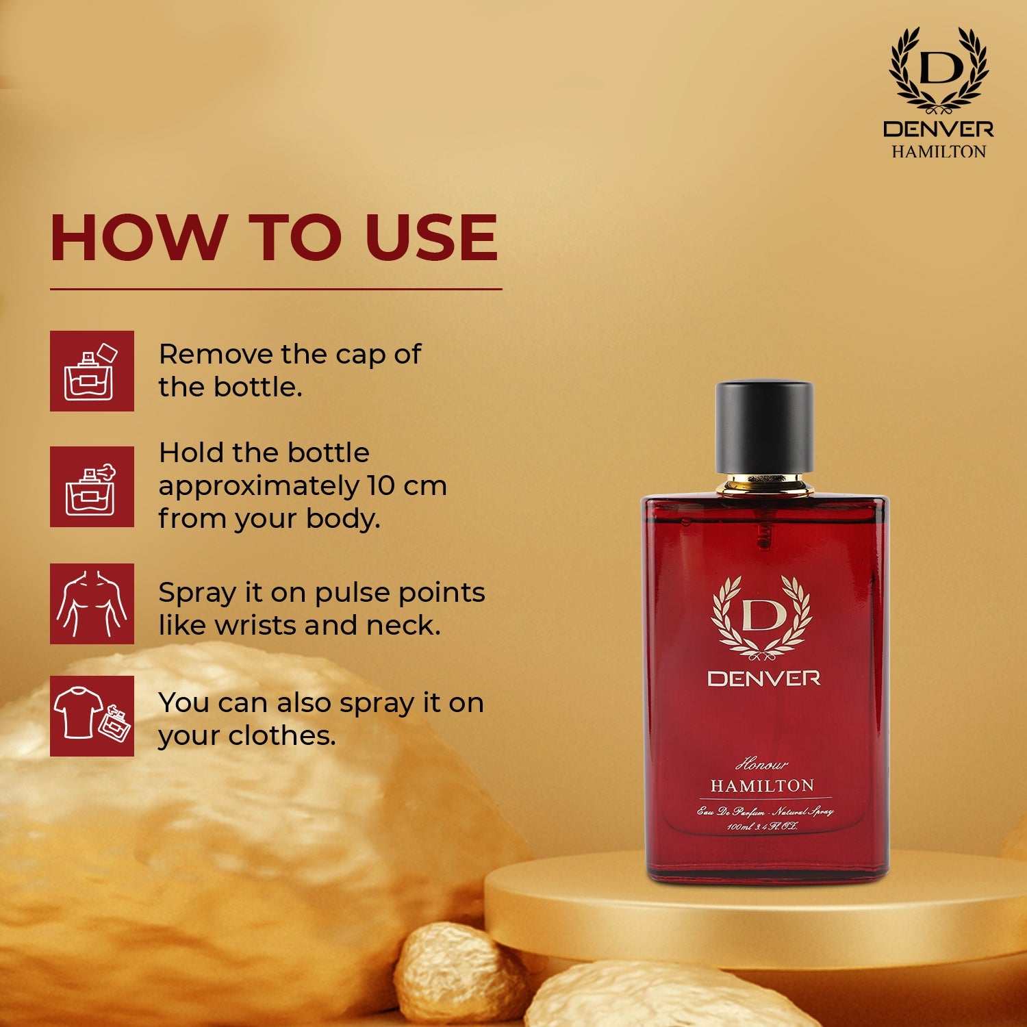 Denver Honour Perfume How To Use?